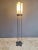 Floor lamp with 3 lights produced by Stilux Milano. Made in the 1950s, the 3 diffusers are made of opaline glass, 40 cm...
