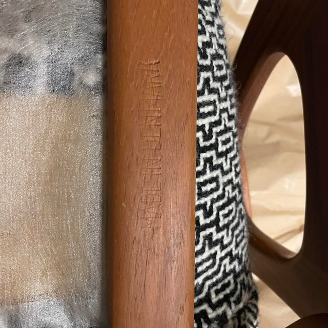 Aage Christiansen Danish Teak Rocking Chair - Mid-Century Modern For Sale - Image 16 of 16