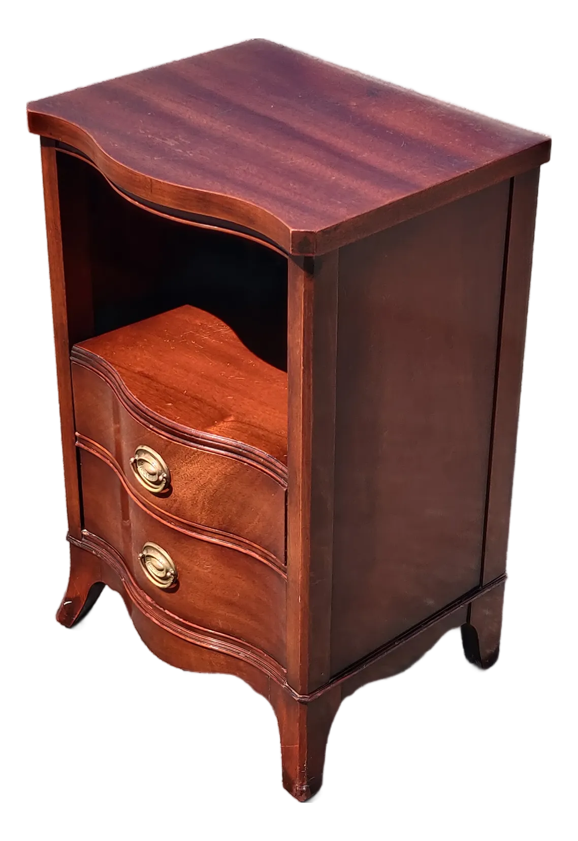 Drexel Vintage 1960s Travis Court Federal Mahogany Two Drawers