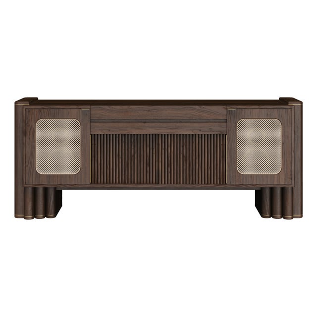 Ronnie Vinyl Sideboard by Wood Tailors Club For Sale