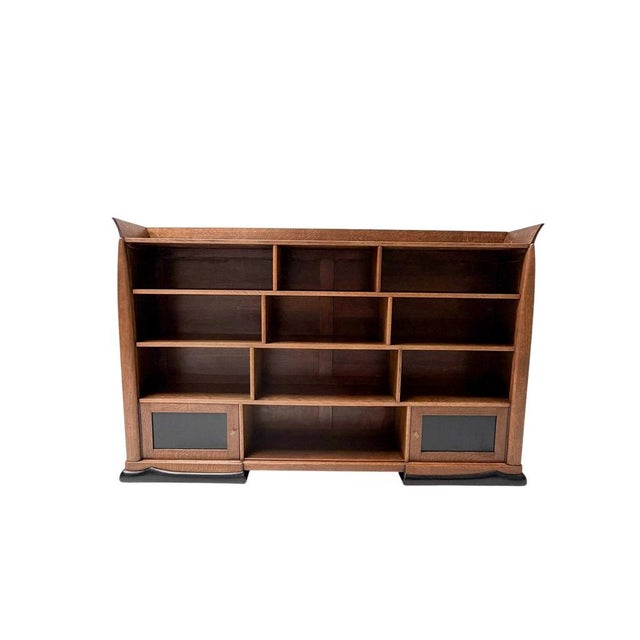 Art Deco Open Bookcase by Paul Bromberg for H. Pander, 1920s For Sale - Image 3 of 15