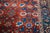 Red Antique Persian Bijar Area Rug - 4'5" x 7'3" For Sale - Image 8 of 9