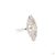 Early 20th Century 1.1 Carat Old European Cut Diamond Gold Ring, Size 6.5 For Sale - Image 9 of 9