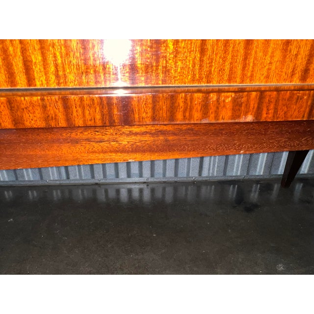 French Mid-Century Modern Sideboard / Buffet With Bar Cabinet, C. 1940 For Sale - Image 14 of 14