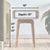 Brown Modern End Table With Drawer - 25"h - Walnut For Sale - Image 8 of 8