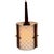 Scandinavian Teak and Curved Glass Pendant Light, 1960s For Sale - Image 3 of 11