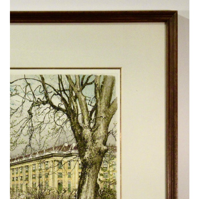 Robert Kasimir Vienna Scene C. 1950 Original Print For Sale In San Francisco - Image 6 of 6