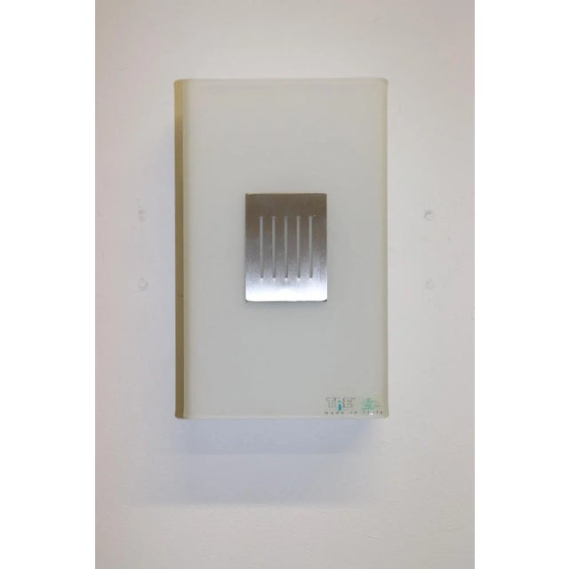 Eko Modern Murano Wall Lamp White Glass For Sale - Image 11 of 11
