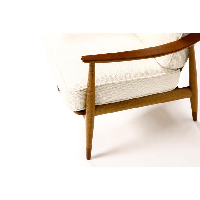 1960s Danish Modern Mid Century Oak Fd-146 Easy Chair — Peter Hvidt + Orla Mølgaard-Nielsen For Sale - Image 12 of 15