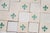 1900s Portuguese Large Antique Fleur-De-Lis & Plain White Tiles Set of 77 For Sale - Image 11 of 18