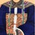 Late 19th Century Monumental Qing Dynasty Chinese Ancestral Portrait For Sale - Image 4 of 13
