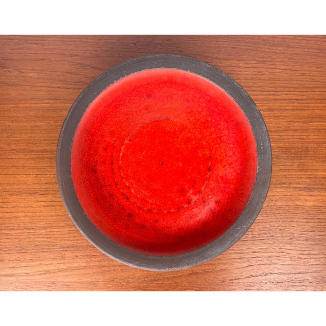 Ceramic Mid-Century Modern Danish Studio Pottery Bowl, Svaneke, Bornholm, 1960s For Sale - Image 7 of 18