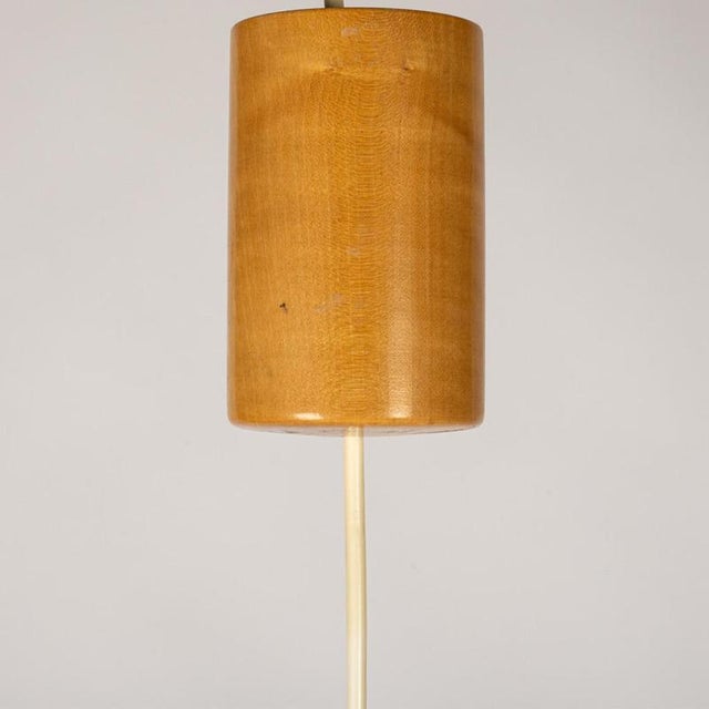 2000 - 2009 Interwoven Wicker Chandelier, 1970s For Sale - Image 5 of 8