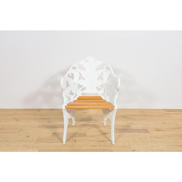 Wood Victorian Coalbrookdale Garden Armchairs, United Kingdom, 1950s, Set of 2 For Sale - Image 7 of 18