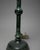 Pair of Mid-20th Century Bronzed Verdigris Candlestick Table Lamps For Sale - Image 4 of 9