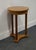 Traditional Stanley Furniture Satinwood Traditional Federal Revival 16" Round Accent Table / Plant Stand 45415-70013 For Sale - Image 3 of 9
