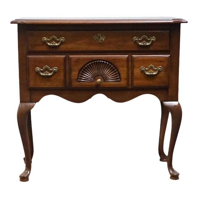 Thomasville Furniture Collector's Cherry Traditional Style 32" Lowboy Chest 10131-720 For Sale
