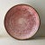 Late 20th Century Vintage Hand Thrown Italian Ceramic Charger Bowl in Red Crackle Glaze With Gold Border For Sale - Image 5 of 10