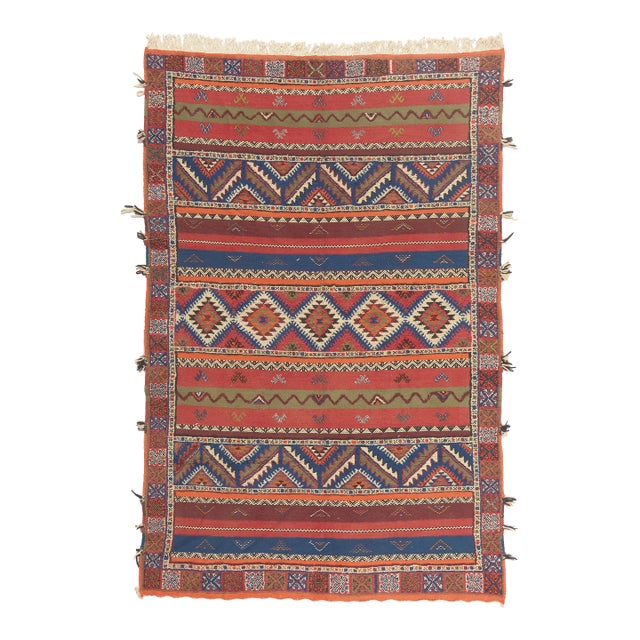 Taznakht Glaoui Moroccan Rug, 06'07 X 10'00 For Sale