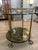Round Brass and Smoked Glass Serving Trolley, 1970s For Sale - Image 11 of 12