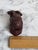 Red Mid 20th Century Red Boxwood Japanese Netsuke Rabbit For Sale - Image 8 of 10