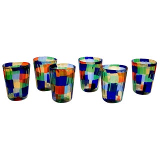 Fulvio Bianconi Glassware, 2004, Set of 6 For Sale