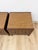Mersman Pair of Vintage MCM Transitional Mersman Clover Walnut End Tables W/ Cabinet For Sale - Image 4 of 13