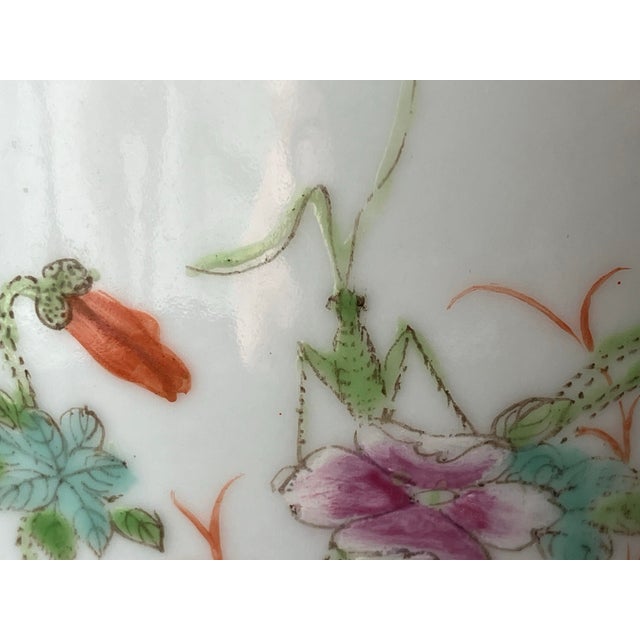 Ceramic Antique 18th Century Chinese Turquoise Porcelain Vase, Qianlong Mark, 10"t., Provenance For Sale - Image 7 of 12