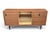 Mid-Century Modern Teak Buffet Credenza With Sliding Doors & Adjustable Shelves For Sale In Los Angeles - Image 6 of 15
