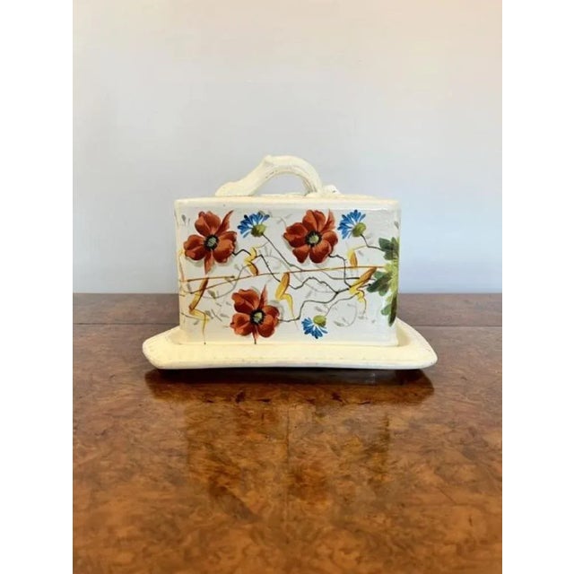 Green Large Victorian Cheese Dish, 1880s For Sale - Image 8 of 8