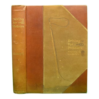 "Driving for Pleasure: Or, the Harness Stable and Its Appointments" 1896 Underhill, Francis T. For Sale