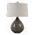 Batova Smoke Gray Lamp For Sale