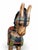 Mid 20th Century Vintage Southeast Asian Hand-Carved Painted Wood Rocking Horse Sculpture For Sale - Image 5 of 9
