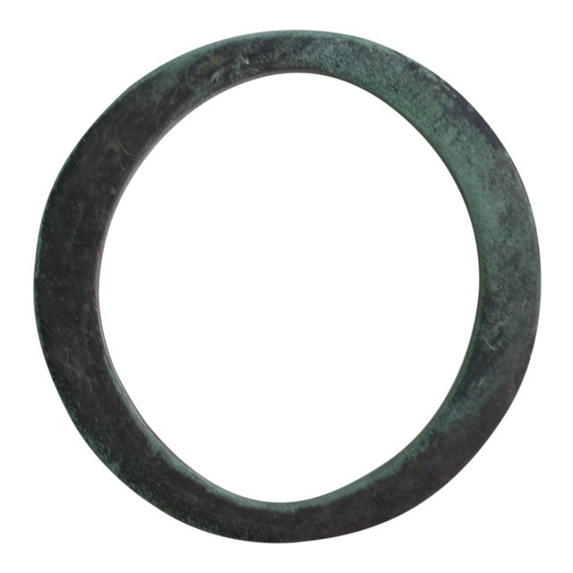 19th Century Antique Bronze Letter 'O' For Sale