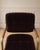 Vintage Plum Velvet Swivel Chair For Sale - Image 4 of 6