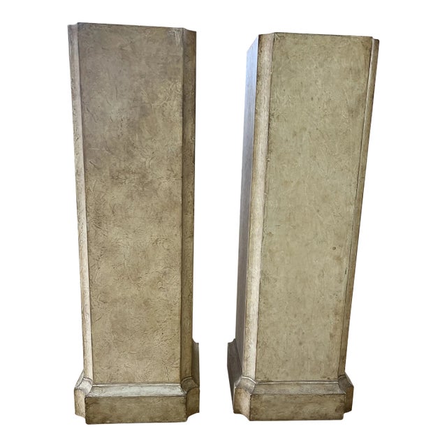 Vintage Dennis & Leen Louis XVI Pedestals - a Pair For Sale