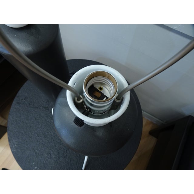 1950s Pair Harris Strong Table Lamps Without Shades For Sale - Image 10 of 13