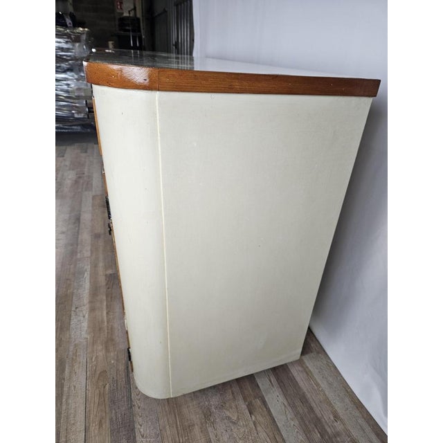 Vintage Kitchen Sideboard in Fir and Ant with Doors and Drawers, 1950 For Sale - Image 12 of 18