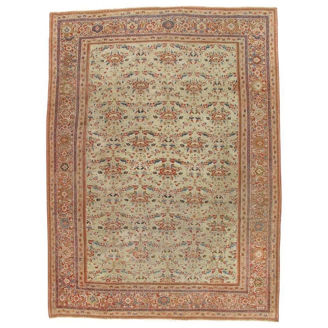 Sultanabad is a region in NW Persia. It was the site of the principle Ziegler weavings in the late 19th century....