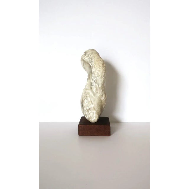 Organic Modern Alabaster Marble Sculpture For Sale - Image 4 of 12