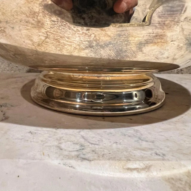 For your consideration, 1970s Reed & Barton Elegant Bowl Silverplated Ware 104 Dimensions: 4" H x 8.25" diameter Please...