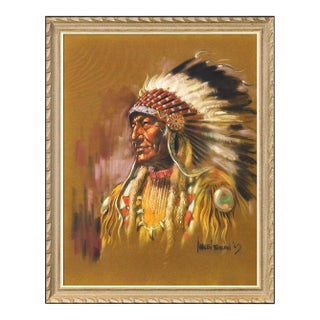 1960s Wolf Chief Blackfoot, Harley Brown For Sale