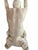 Vintage Portuguese White Glazed Ceramic Figural Shell Compote Centerpiece Blanc De Chine Rocco Style For Sale In Miami - Image 6 of 9
