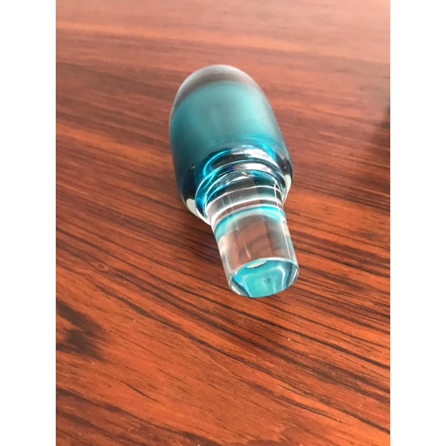 1980s Murano Glass Incisi Series Bottle by Paolo Venini for Venini, 1981 For Sale - Image 5 of 7