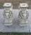Hollywood Regency Gold & White Elephants Garden Stools - a Pair For Sale In West Palm - Image 6 of 8