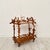 Mid-Century Bar Cart in Brown Burl, Plywood and Root Wood, 1960s For Sale - Image 14 of 14