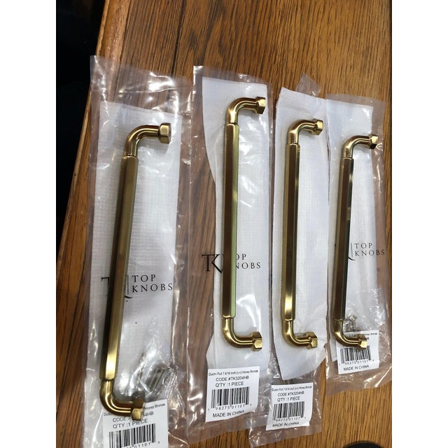 Cabinet Hardware Honey Bronze For Sale - Image 4 of 4