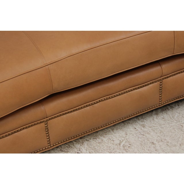 Maitland Smith Ra-324 Washington Leather Sofa For Sale - Image 10 of 18