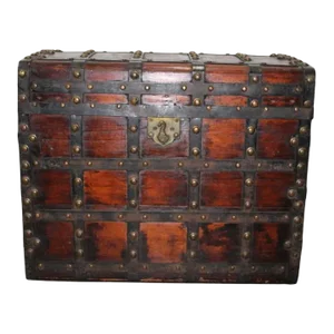 19th Century Travelling Trunk by p.j. Botto & Co.