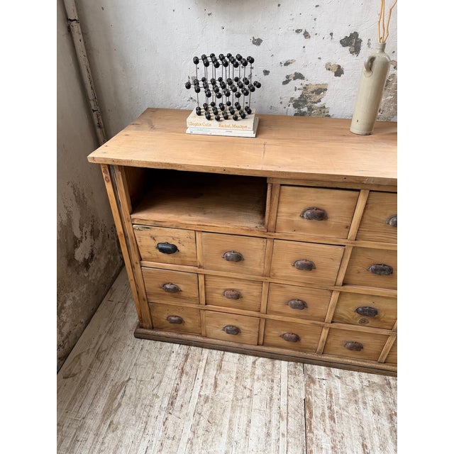 Pine Workshop Cabinet, 1950s For Sale - Image 14 of 18